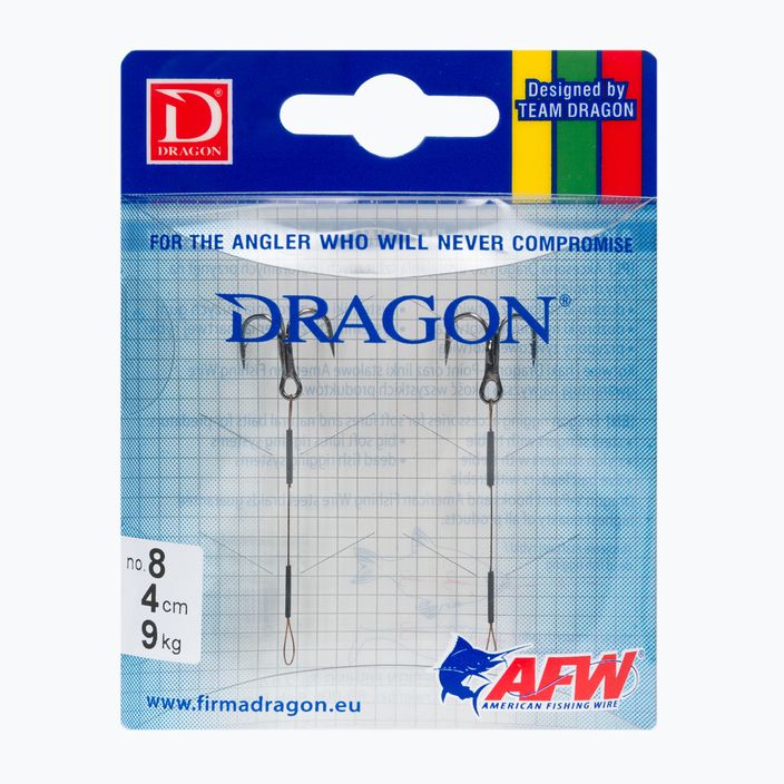Оснастка DRAGON Wire 1x7 2 шт. срібляста PDF-59