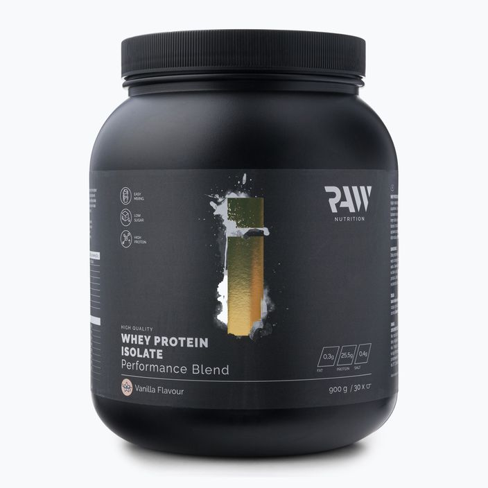 Whey Protein Isolate Raw Nutrition 900g ваніль WPI-59017