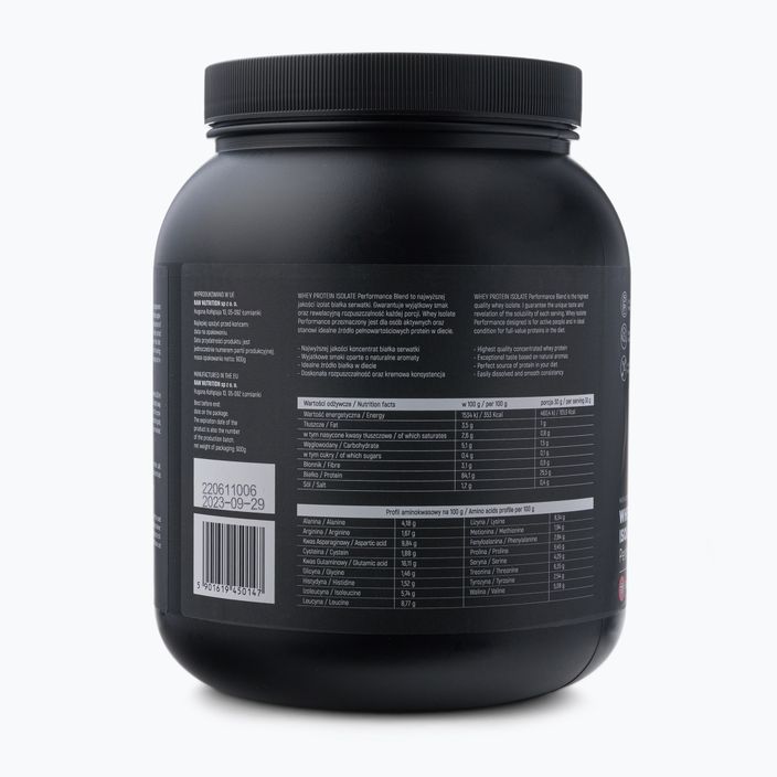 Whey Protein Isolate Raw Nutrition 900g малина WPI-59017 3