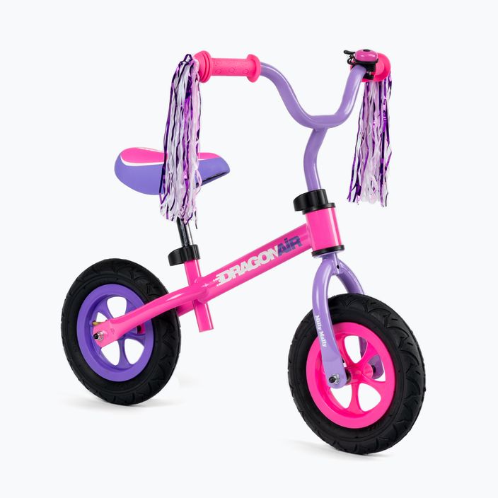 Велосипед біговий Milly Mally Dragon Air рожево-фіолетовий 1634 2