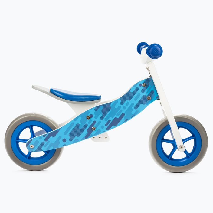 Велосипед біговий триколісний Milly Mally 2в1 Look синій 3147