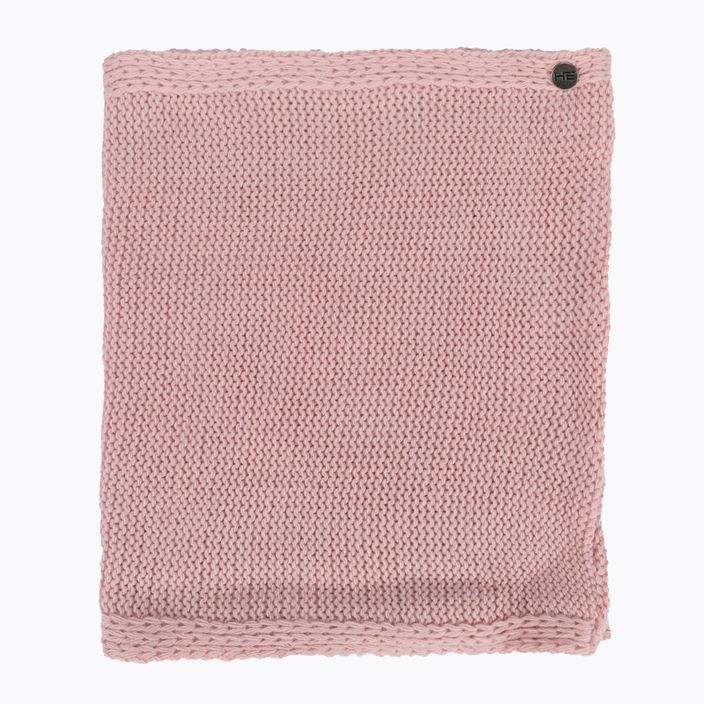 Шапка з шарфом-хомутом жіноча Horsenjoy Mirella рожева 2120501 5