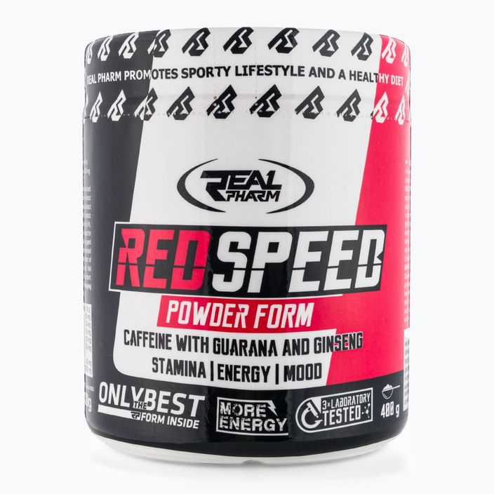 Передтренувальний комплекс Real Pharm Red Speed Powder 400g вишня 714992