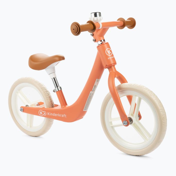 Велосипед біговий Kinderkraft Fly Plus помаранчевий KKRFLPLCRL0000