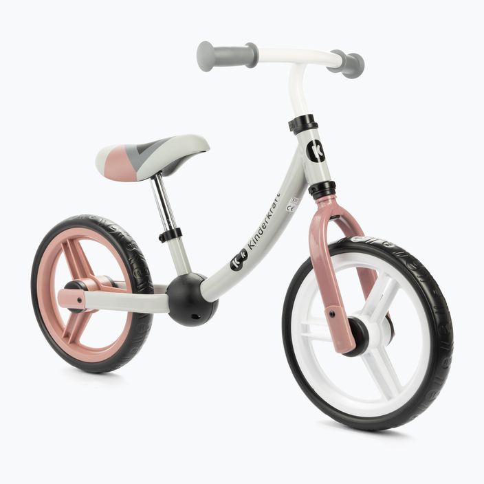 Велосипед Kinderkraft 2Way Next сіро-рожевий KR2WAY00PNK00000 2