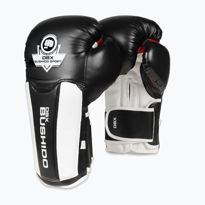 Боксерські рукавички BDX BUSHIDO B-3W чорні/білі