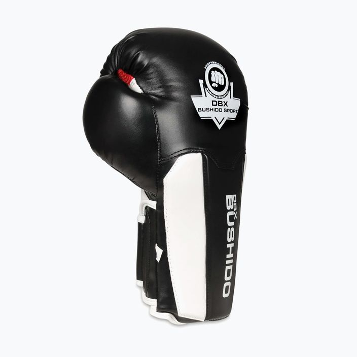 Боксерські рукавички BDX BUSHIDO B-3W чорні/білі 4