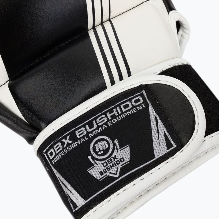 Спарингові рукавиці  Mma Krav Maga DBX BUSHIDO чорно-білі Arm-2011A-L/XL 6