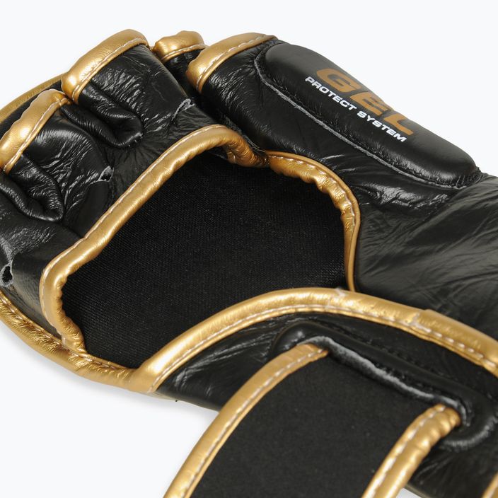 Спарингові рукавиці для тренувань MMA DBX BUSHIDO шкіряні чорні Arm-2011D-L 12