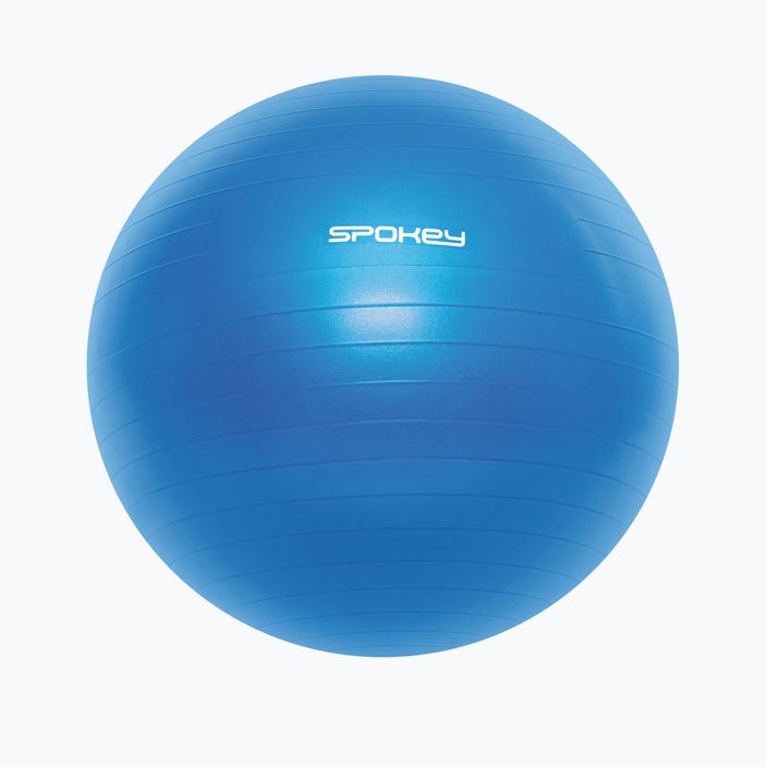 М'яч для гімнастики Spokey Fitball синій 929871