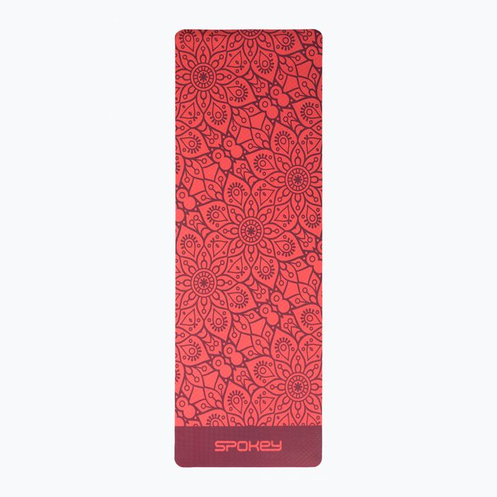 Килимок для йоги  Spokey Yoga PK Mandala 4 мм червоний 926051 2