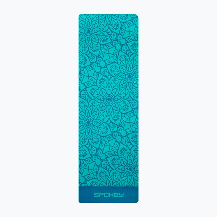 Килимок для йоги  Spokey Yoga TQ Mandala 4 мм синій 926053 5