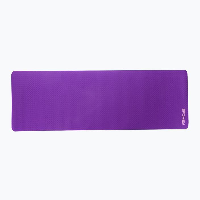 Килимок для йоги  Spokey Yoga Duo 4 мм фіолетово-рожевий 929893 2