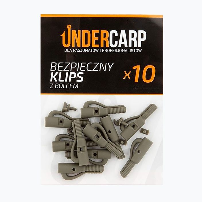 Безпечна кліпса UnderCarp зелена UC58 2