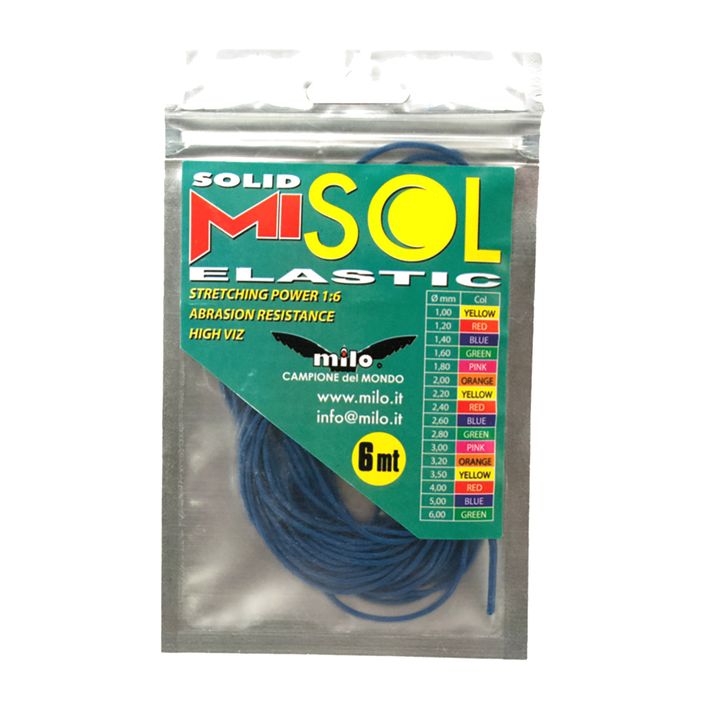Амортизатор для вудилища Milo Elastico Misol Solid 6m блакитний 606VV0097 D42 2