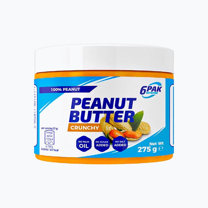 Арахісова паста 6PACK Pak Peanut Butter 275 g Crunchy