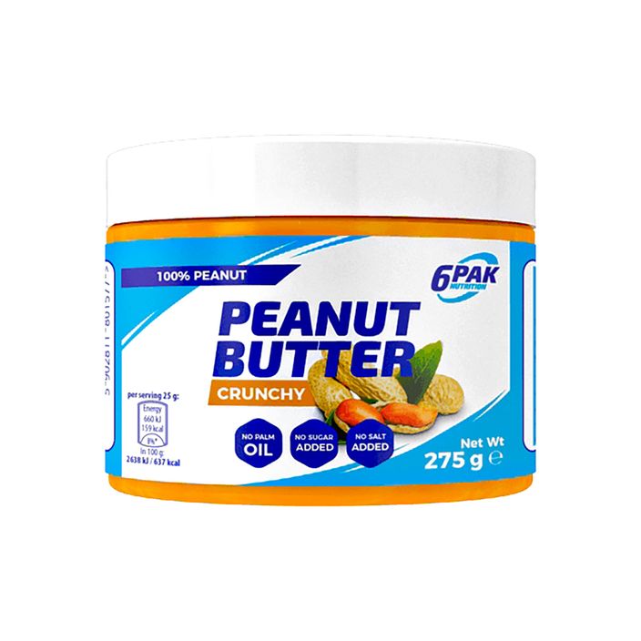 Арахісова паста 6PACK Pak Peanut Butter 275 g Crunchy 2