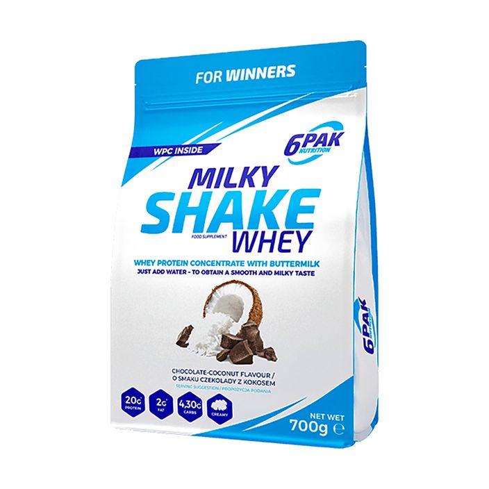 Whey 6PACK Milky Shake 700 g Coconut-Chocolate 2