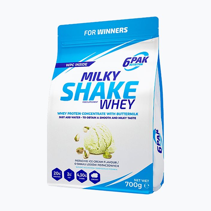 Whey 6PACK Milky Shake 700 g Pistachio Ice Cream