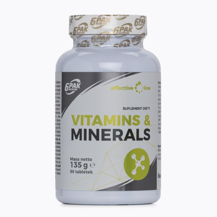 EL Vitamins & Minerals 6PACK комплекс вітамінів та мінералів 90 таблеток PAK/109