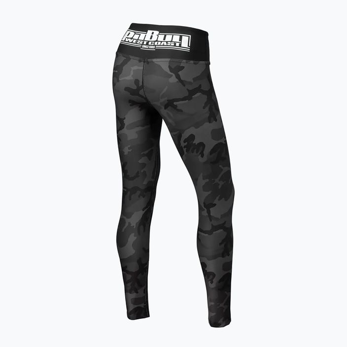 Легінси жіночі Pitbull West Coast Compr Pants all black camo 2