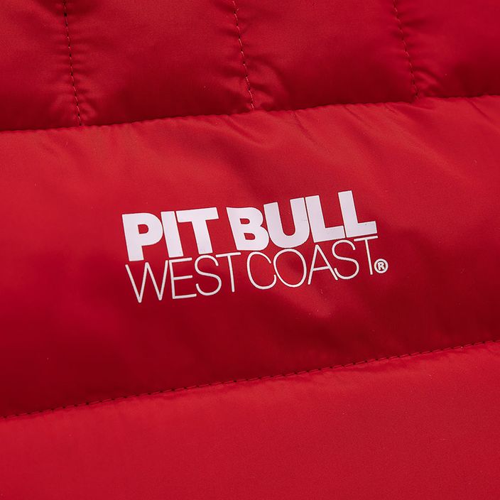 Куртка зимова чоловіча Pitbull West Coast Padded Hooded Seacoast red 10