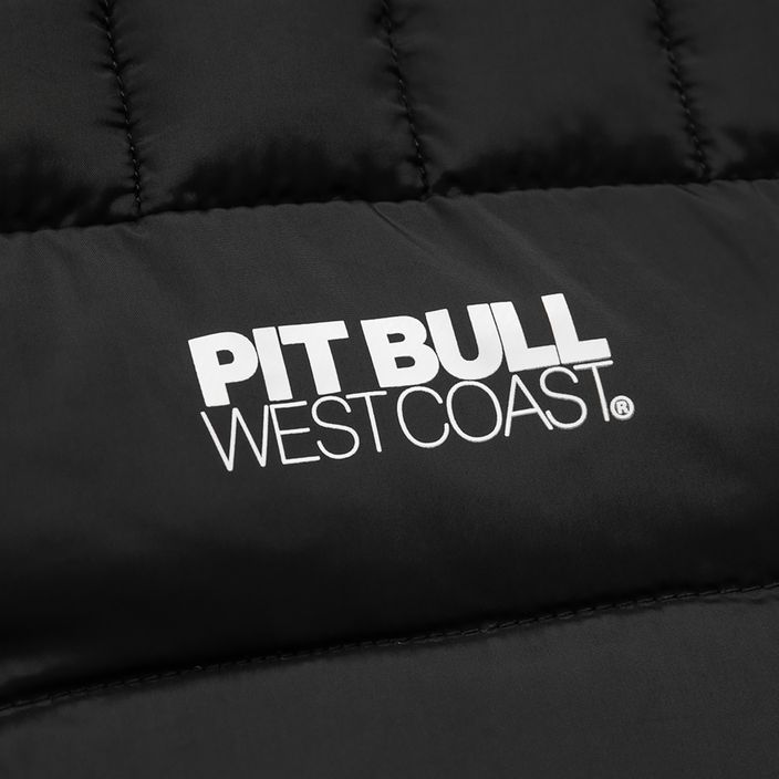 Куртка зимова чоловіча Pitbull West Coast Padded Hooded Seacoast black 3