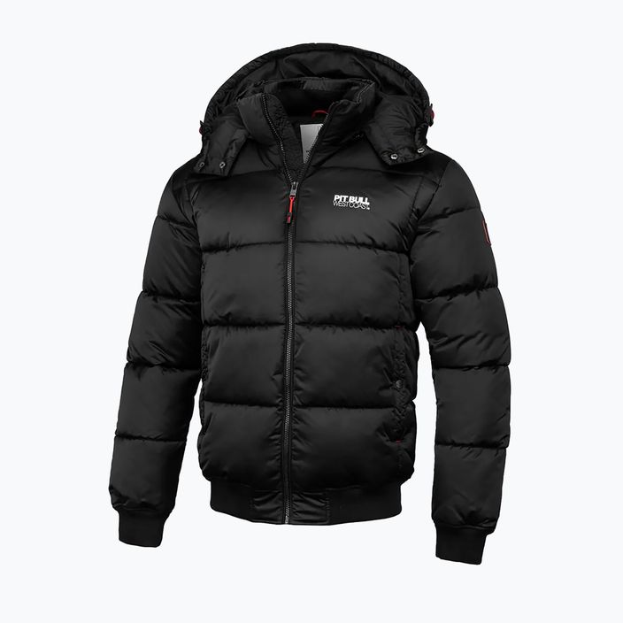 Куртка зимова чоловіча Pitbull West Coast Padded Hooded Walpen black 3