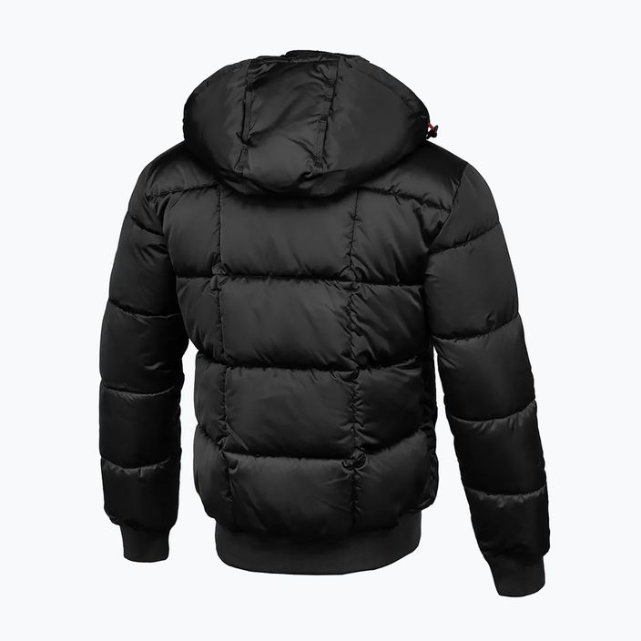 Куртка зимова чоловіча Pitbull West Coast Padded Hooded Walpen black 4