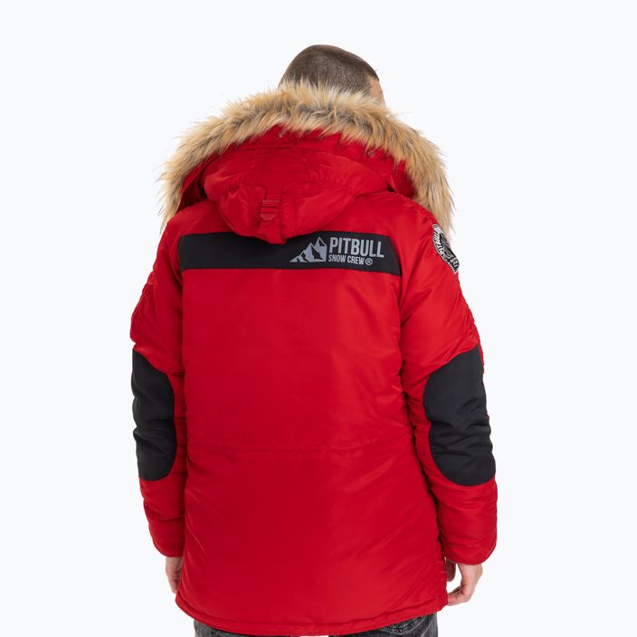 Куртка зимова чоловіча Pitbull West Coast Adler червона 529118450004 3