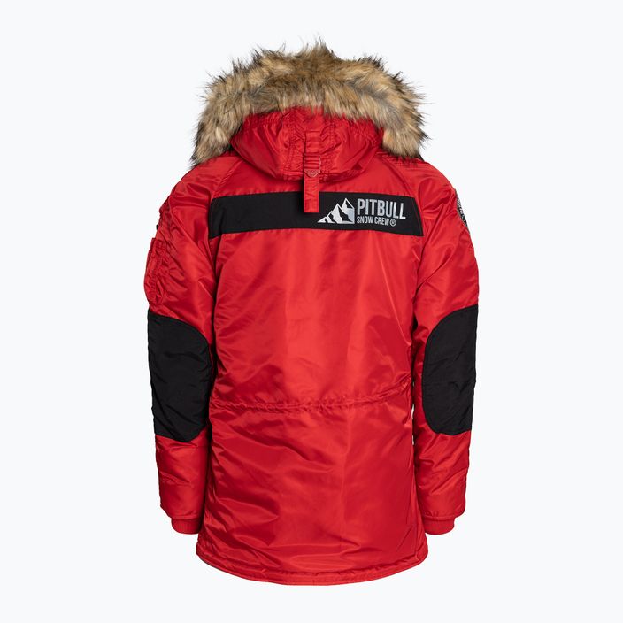 Куртка зимова чоловіча Pitbull West Coast Adler червона 529118450004 11