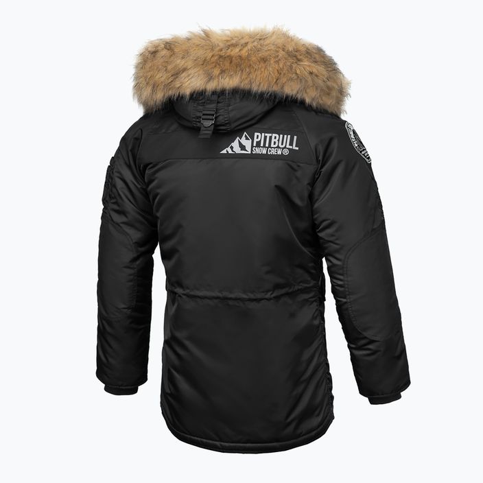 Куртка зимова чоловіча Pitbull West Coast Alder Fur Parka black 12