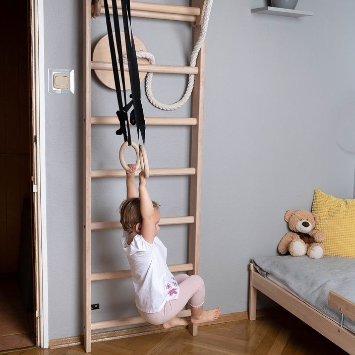 Набір дитячих гімнастичних аксесуарів BenchK коричневий A/204 8