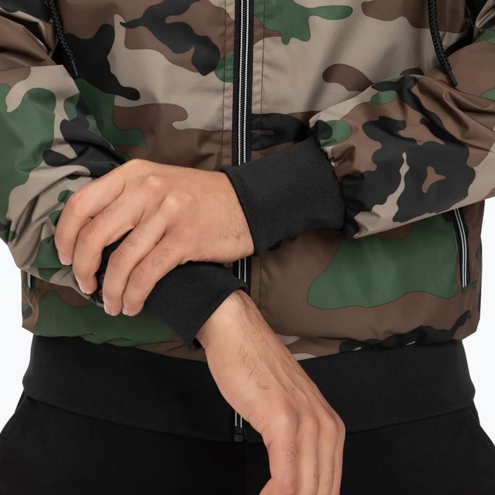 Чоловіча спортивна нейлонова лісова камуфляжна куртка Pitbull West Coast з капюшоном 5