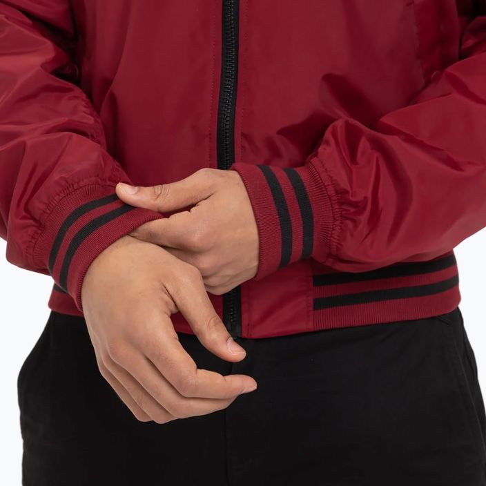 Чоловіча куртка Pitbull West Coast Nimitz з капюшоном бордова 6