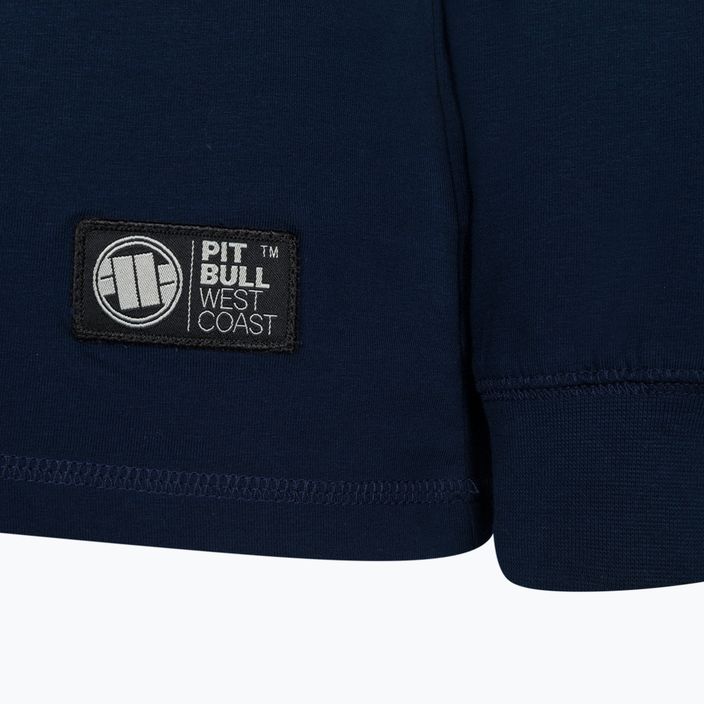 Кофта з капюшоном чоловіча Pitbull West Coast Small Logo темно-синя 251000590003 3