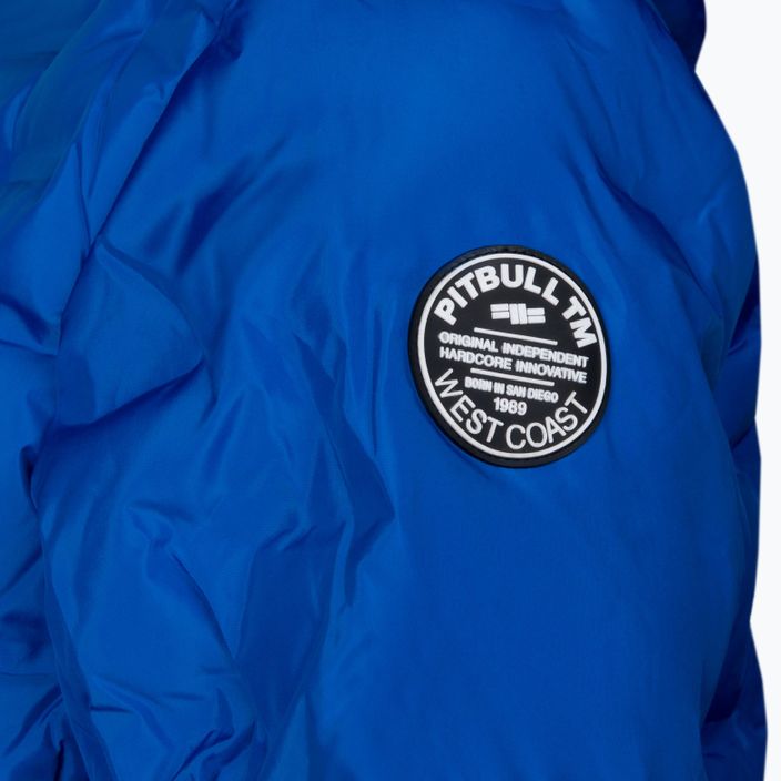 Куртка зимова чоловіча Pitbull West Coast Quilted Hooded Carver синя 520104550003 3