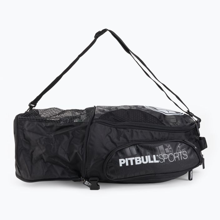 Рюкзак чоловічий Pitbull West Coast Medium Convertible Logo 49-65 l black 4