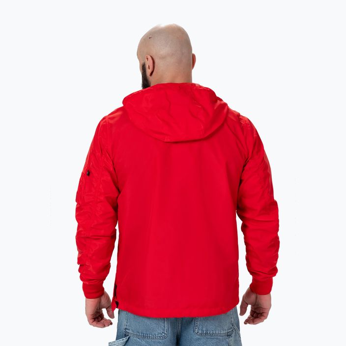 Чоловіча куртка Pitbull West Coast Loring Kangaroo червона 2