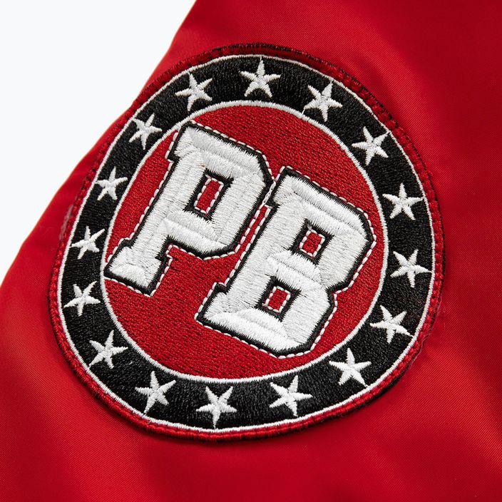 Куртка чоловіча Pitbull West Coast Silverwing Padded Varsity red 5