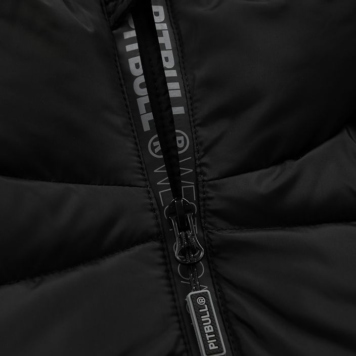 Куртка зимова чоловіча Pitbull West Coast Boxford Quilted black/red 4