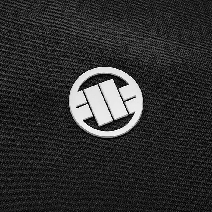 Чоловіча спортивна куртка Pitbull West Coast з логотипом на махровій групі чорний 5