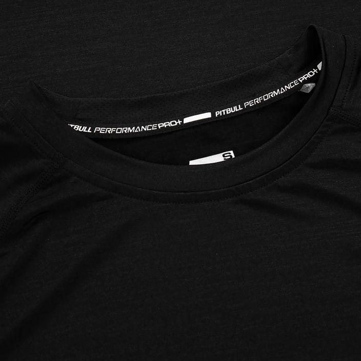 Рашгард лонгслів чоловічий Pitbull West Coast Performance Small Logo black 8