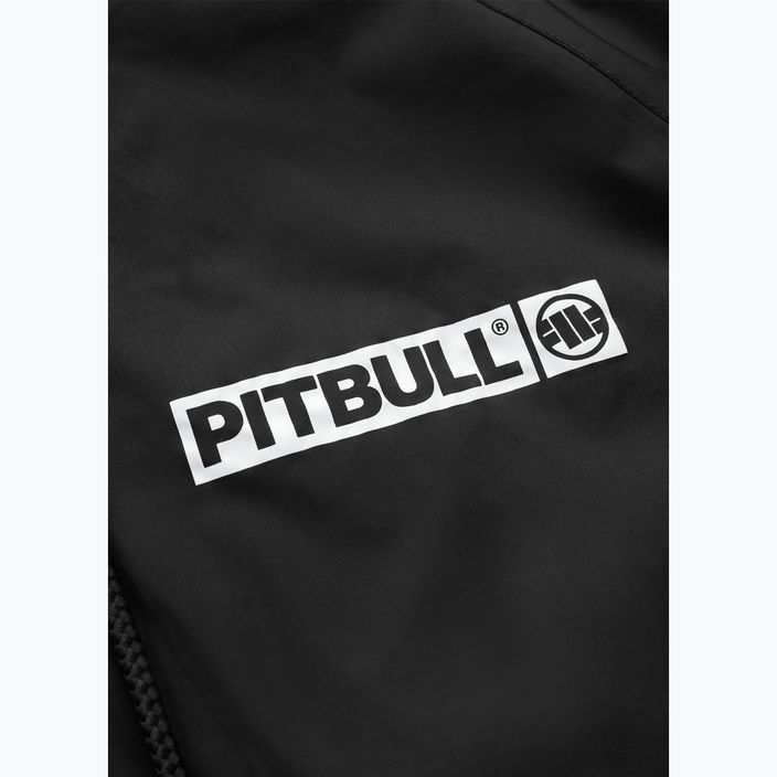 Чоловіча нейлонова куртка Pitbull West Coast Athletic Hilltop з капюшоном чорна 7