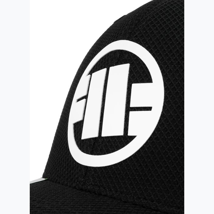 Чоловіча кепка Pitbull West Coast ,,Logo" гібридна чорна 3