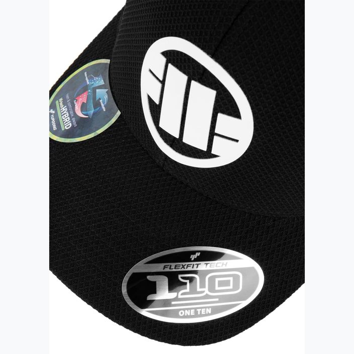 Чоловіча кепка Pitbull West Coast ,,Logo" гібридна чорна 4