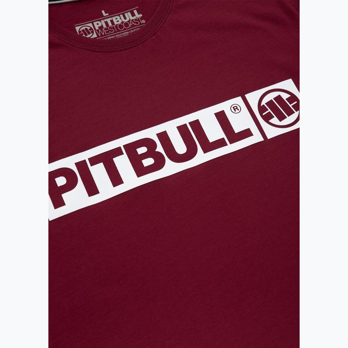 Чоловіча футболка Pitbull West Coast Hilltop бордова 3