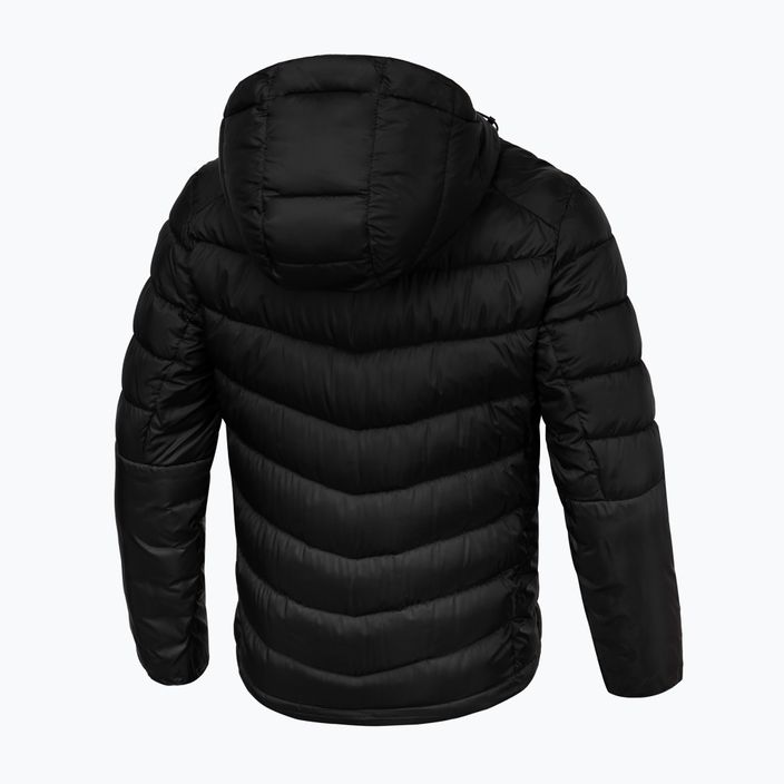 Куртка зимова чоловіча Pitbull West Coast Evergold Hooded Padded black/black 5