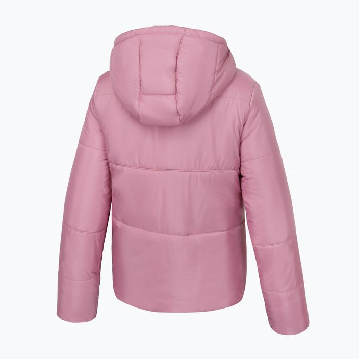 Куртка зимова жіноча Pitbull West Coast Jenell Quilted Hooded pink 4