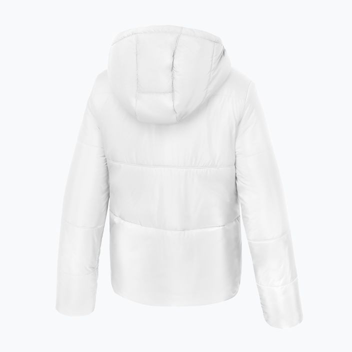 Куртка зимова жіноча Pitbull West Coast Jenell Quilted Hooded white 4